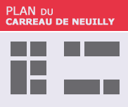 CARREAU DE NEUILLY - Plan du Carreau de Neuilly